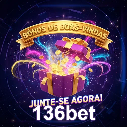 Imagem promocional do 136bet destacando o bônus 07 do site de apostas e casino online 136bet.
