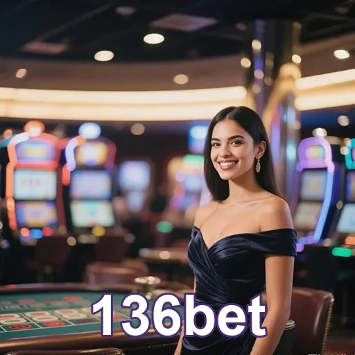 Imagem do casino do 136bet mostrando jogos e ambiente de diversão no site 136bet.